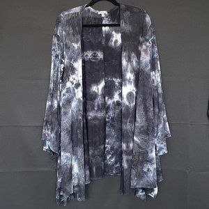 NWOT Ocean-Colored, Very Soft Kimono / Cover